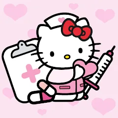 Скачать взлом Hello Kitty: Kids Hospital (Хелло Китти)  [МОД Бесконечные монеты] - последняя версия apk на Андроид