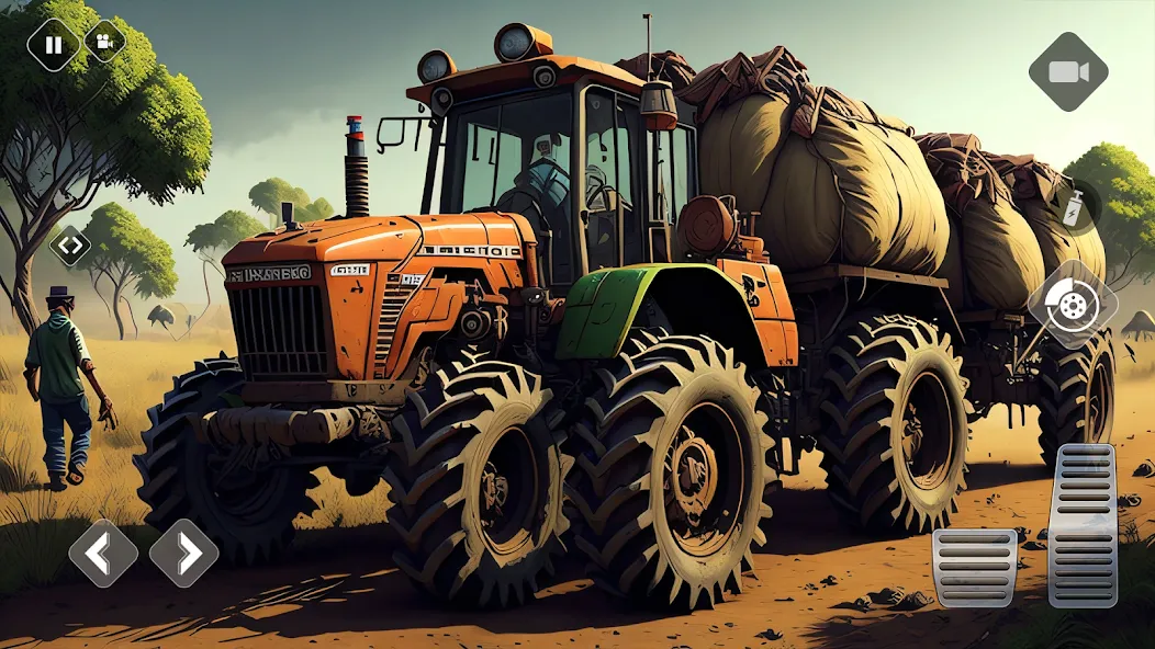 Tractor Driving Games: Farming  [МОД Unlocked] Screenshot 2