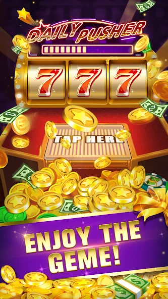 Daily Pusher Slots 777 (Дейли Пушер Слотс 777)  [МОД Unlimited Money] Screenshot 3