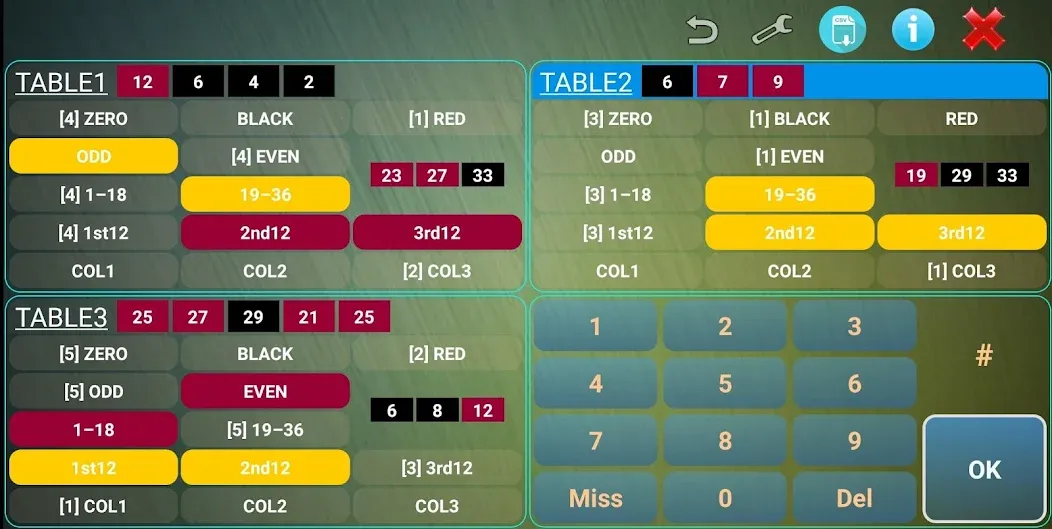 Roulette Counter Multi Tables  [МОД Menu] Screenshot 3