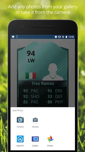 FUT Card Creator 23 (ФУТ Кард Криэйтор 23)  [МОД Unlocked] Screenshot 5