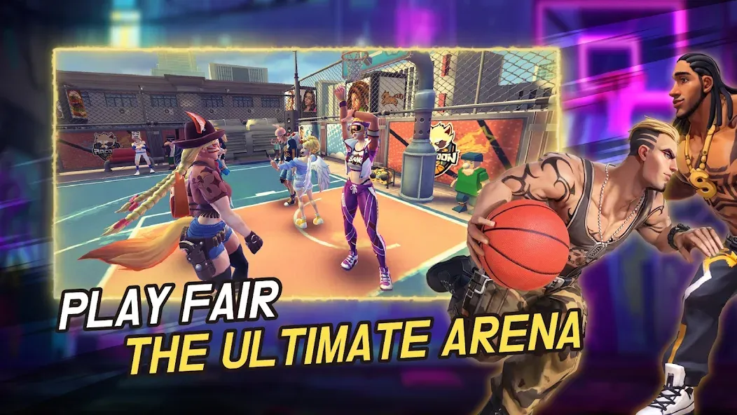 Streetball Allstar (тритбол Оллстар)  [МОД Unlimited Money] Screenshot 2