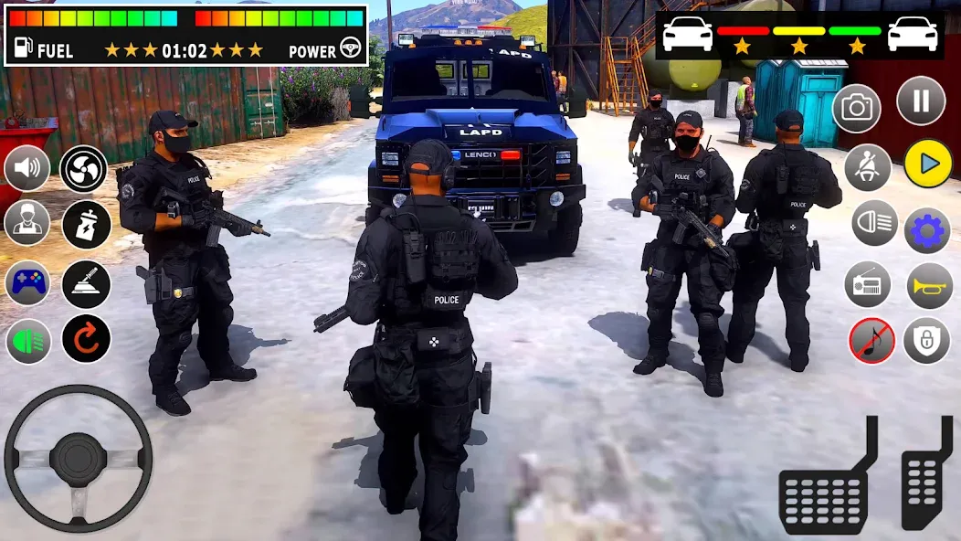 Police Games Simulator: PGS 3d  [МОД Бесконечные монеты] Screenshot 1