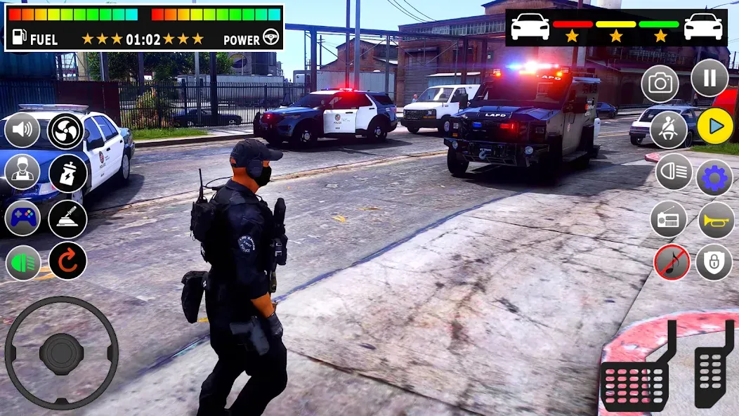 Police Games Simulator: PGS 3d  [МОД Бесконечные монеты] Screenshot 2