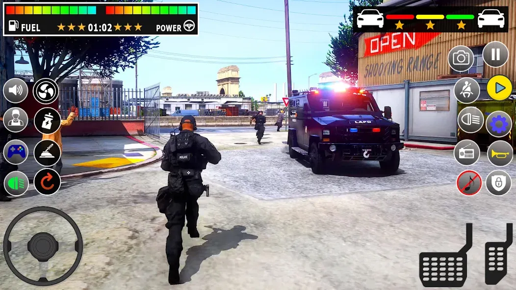 Police Games Simulator: PGS 3d  [МОД Бесконечные монеты] Screenshot 3