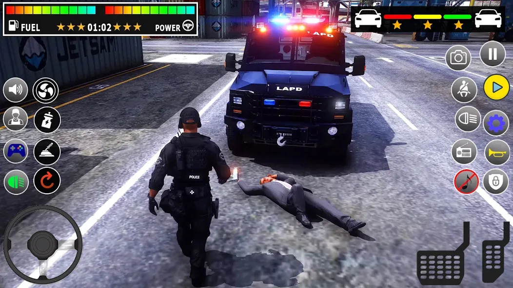 Police Games Simulator: PGS 3d  [МОД Бесконечные монеты] Screenshot 5