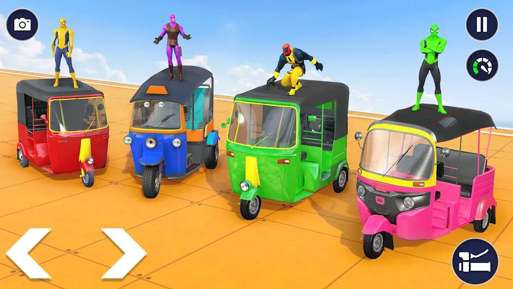 Tuk Tuk Auto Rickshaw Games 3D (Тук Тук Автомобильные рикши игры 3D)  [МОД Mega Pack] Screenshot 1