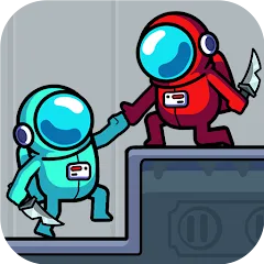 Взломанная We're Impostors: Kill Together  [МОД Много денег] - стабильная версия apk на Андроид