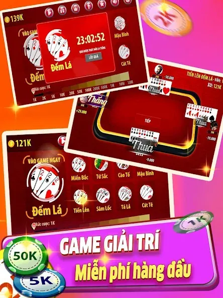 Tiến Lên Đếm Lá - Tien Len  [МОД Mega Pack] Screenshot 2