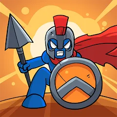 Скачать взлом Stick Battle: War of Legions (Стик битва)  [МОД Mega Pack] - стабильная версия apk на Андроид