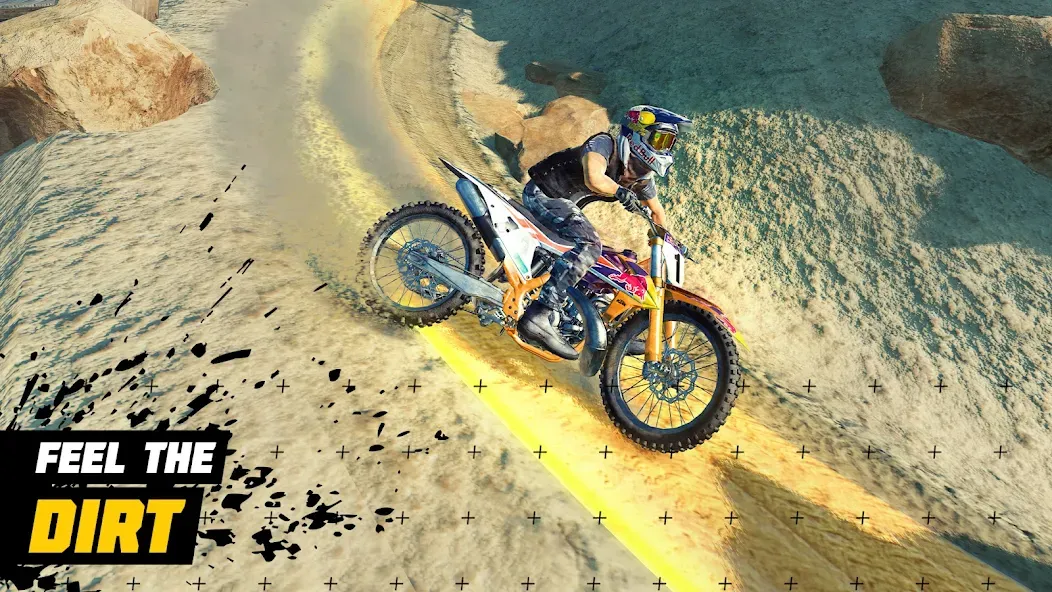 Dirt Bike Unchained: MX Racing (Дерт Байк Анчейнд)  [МОД Menu] Screenshot 4