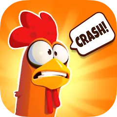 Взломанная Chicken or Crash! Win Bitcoin.  [МОД Много монет] - полная версия apk на Андроид