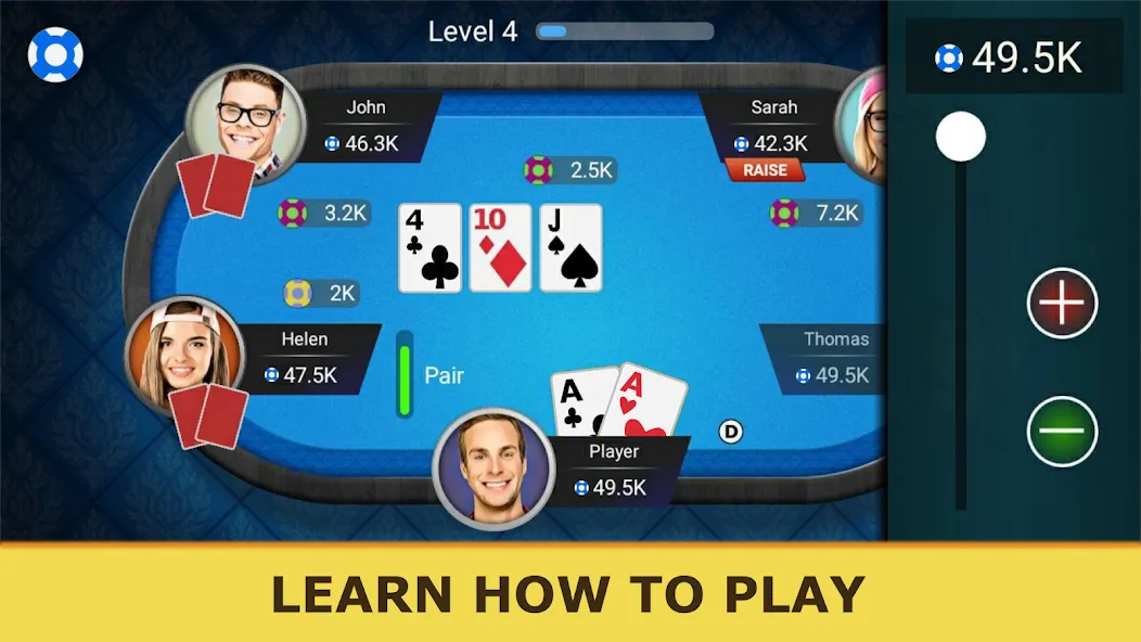 Poker Offline: Texas Holdem  [МОД Все открыто] Screenshot 3