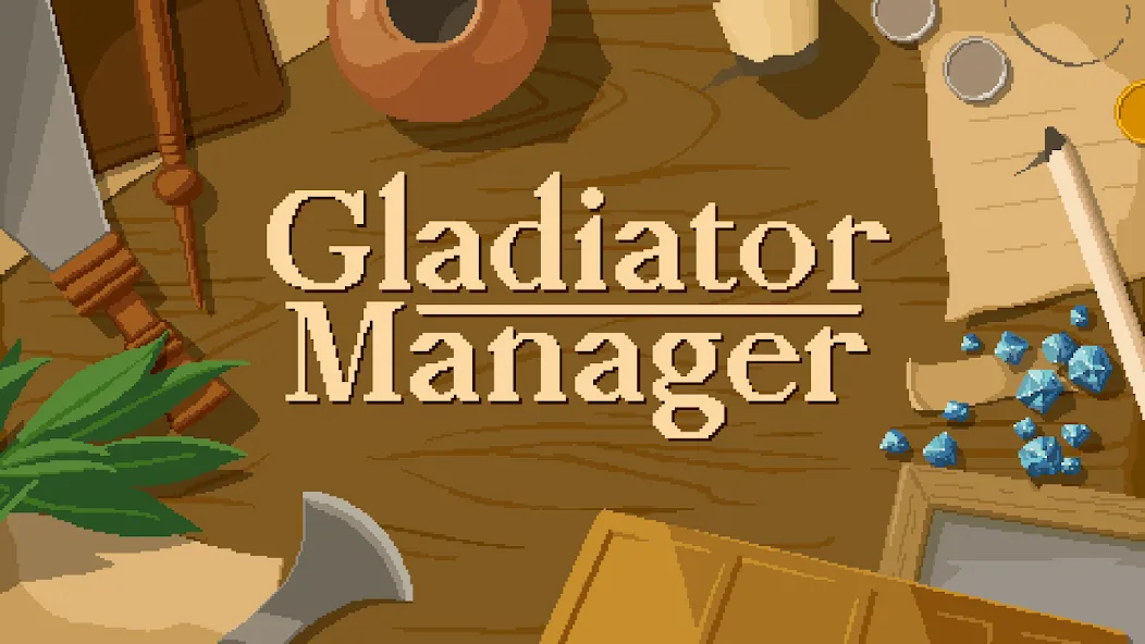 Gladiator manager (Гладиатор менеджер)  [МОД Меню] Screenshot 1