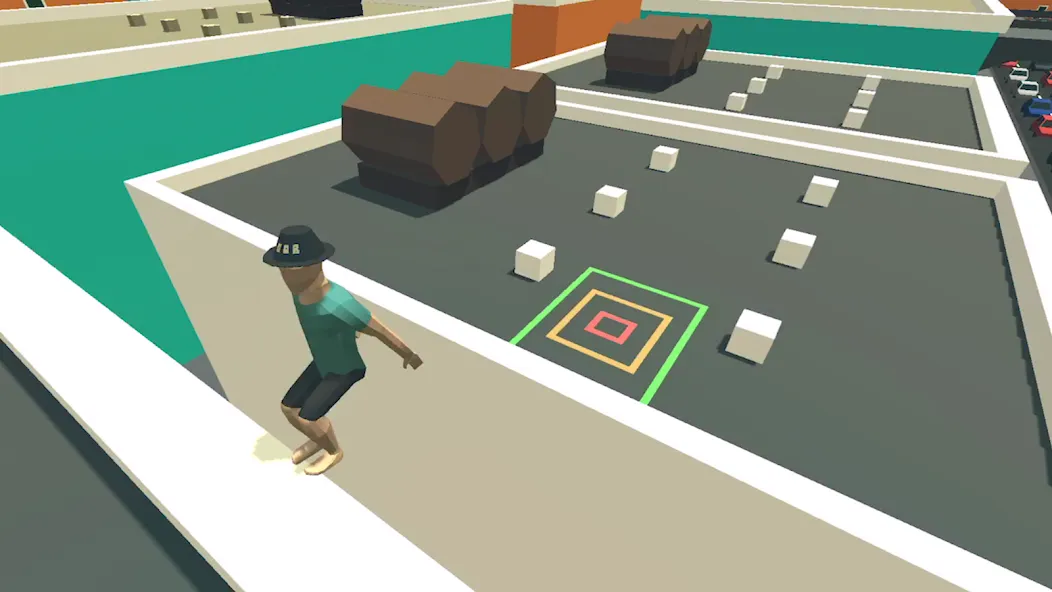 Flip Trickster - Parkour Simul (Флип Трикстер)  [МОД Бесконечные деньги] Screenshot 5