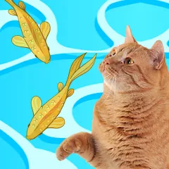 Скачать взломанную Games for Cat－Toy Mouse & Fish  [МОД Mega Pack] - стабильная версия apk на Андроид