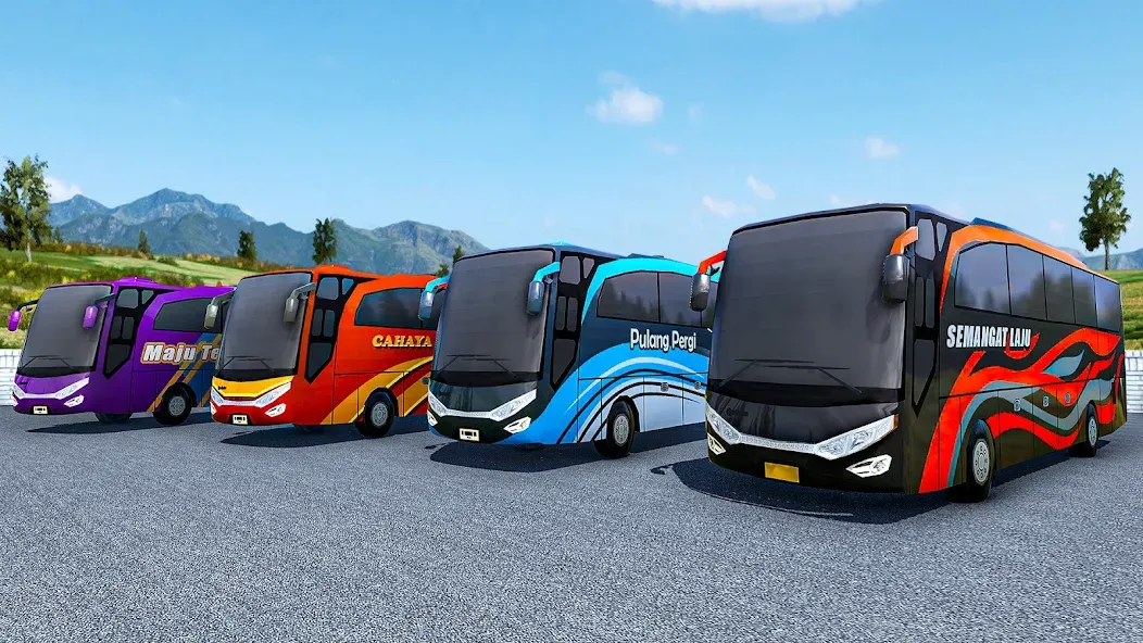 Highway Bus Simulator Bus Game  [МОД Меню] Screenshot 3