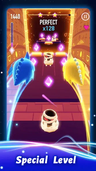 Rolling Twins: Music Ball Rush (Роллинг Твинс)  [МОД Много денег] Screenshot 1