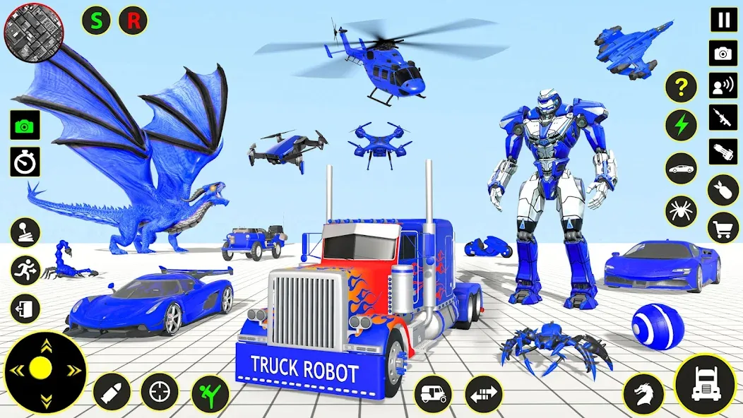 Truck Game - Car Robot Games  [МОД Menu] Screenshot 1