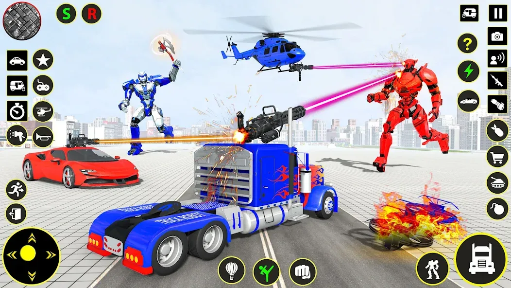 Truck Game - Car Robot Games  [МОД Menu] Screenshot 2