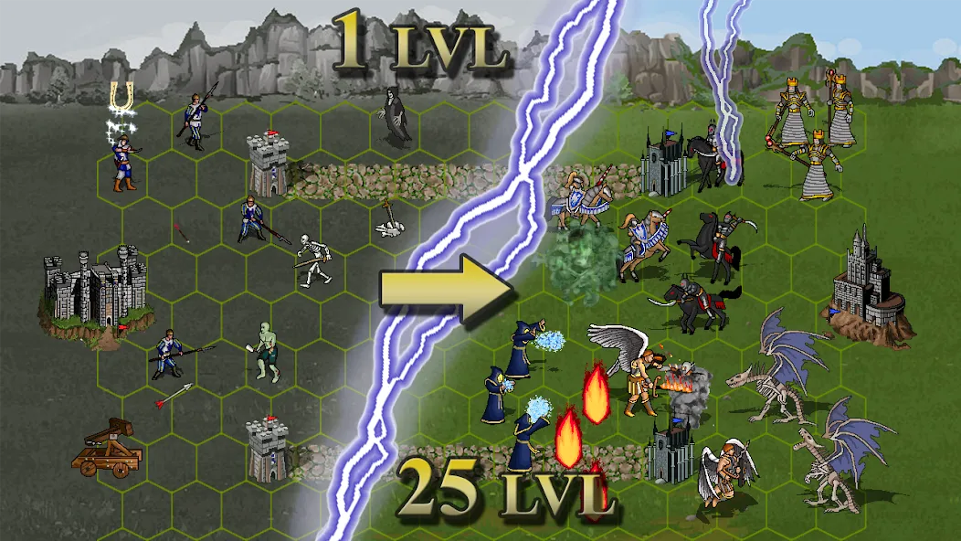 Heroes of Might: Magic arena 3  [МОД Menu] Screenshot 4