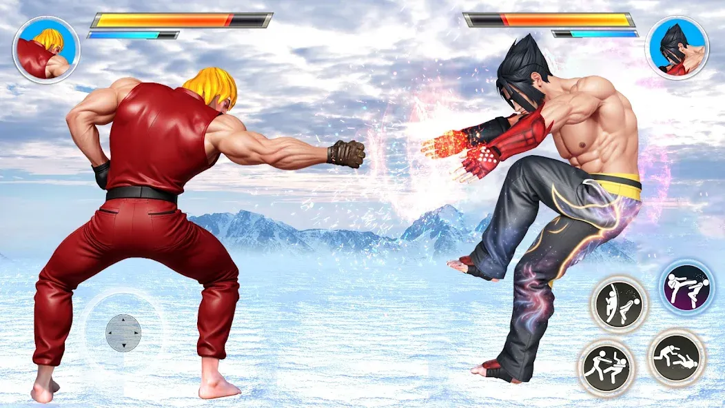 Kung Fu Karate Fighting Games  [МОД Много денег] Screenshot 4