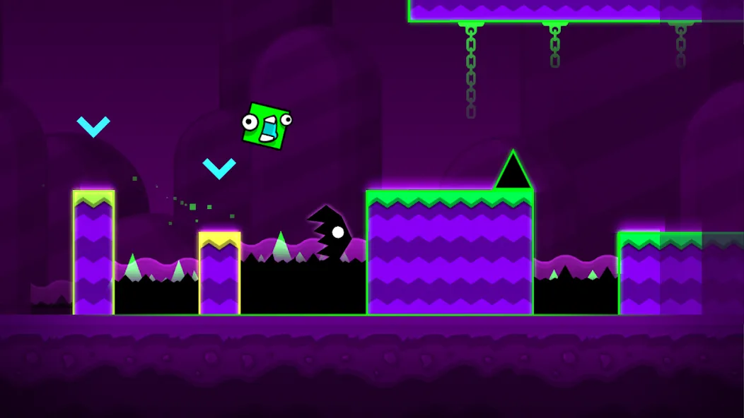 Geometry Dash World (Геометри Дэш Ворлд)  [МОД Все открыто] Screenshot 1