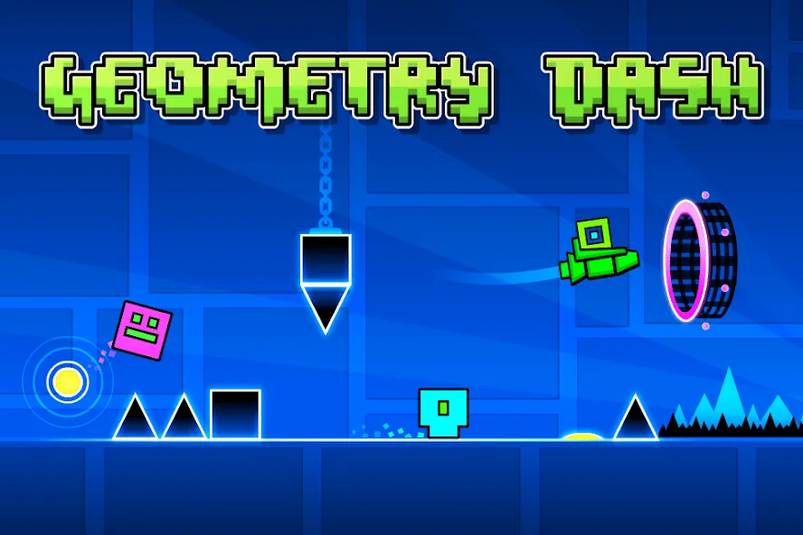 Geometry Dash Lite (Геометрия Дэш Лайт)  [МОД Unlocked] Screenshot 1