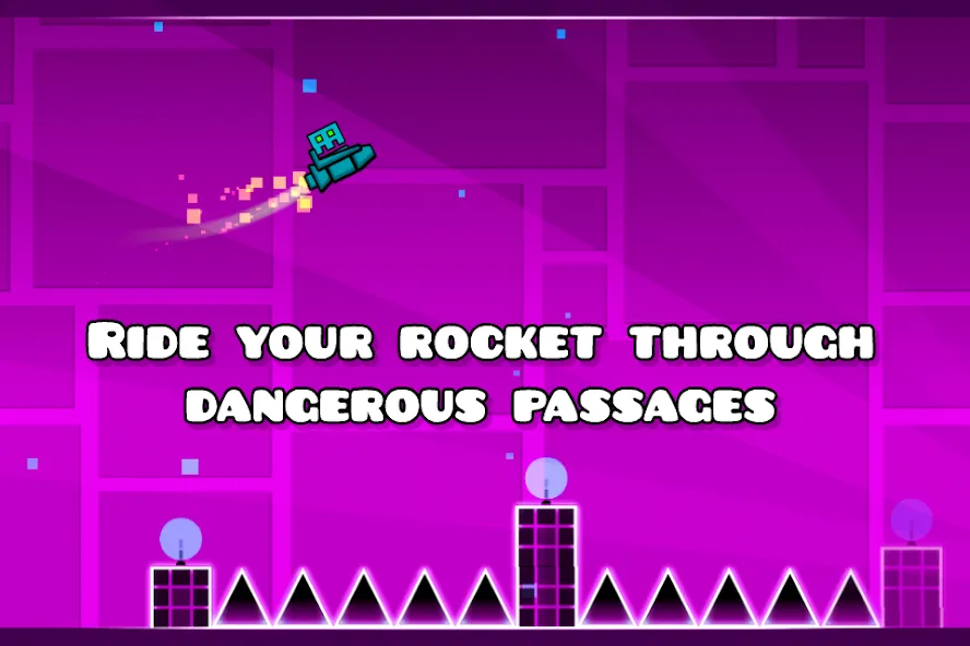 Geometry Dash Lite (Геометрия Дэш Лайт)  [МОД Unlocked] Screenshot 2