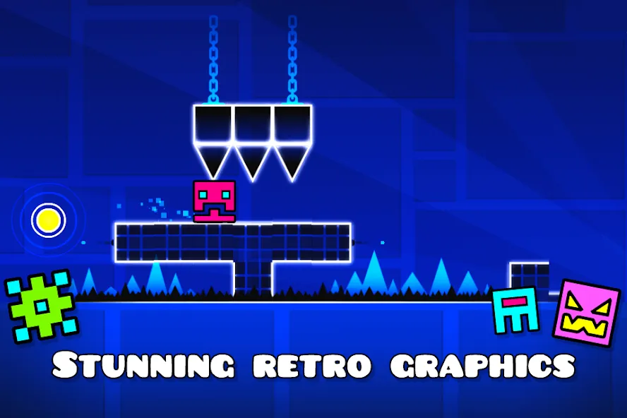 Geometry Dash Lite (Геометрия Дэш Лайт)  [МОД Unlocked] Screenshot 3