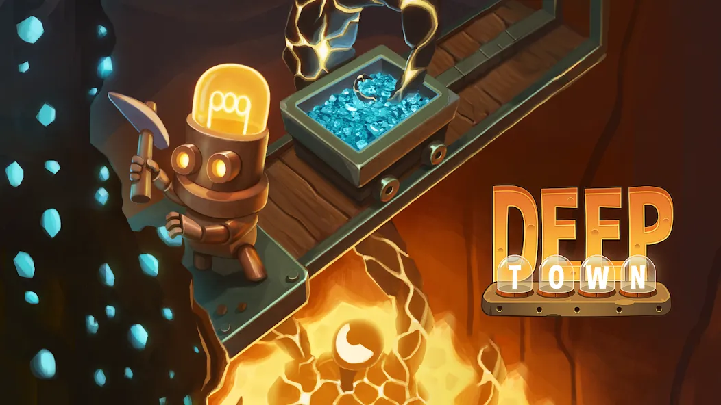 Deep Town: Idle Mining Tycoon (Дип Таун)  [МОД Меню] Screenshot 1