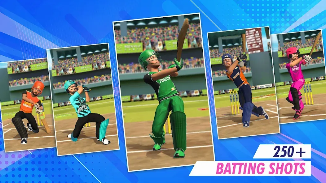 RVG Real World Cricket Game 3D (РВГ Реальная Мировая Крикетная Игра 3D)  [МОД Unlocked] Screenshot 4