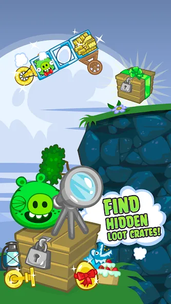 Bad Piggies (Бэд Пиггиз)  [МОД Меню] Screenshot 4