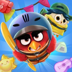 Взлом Angry Birds Match 3 (Энгри Бердс Матч 3)  [МОД Все открыто] - последняя версия apk на Андроид