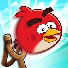 Взломанная Angry Birds Friends (Энгри Брдс Френдс)  [МОД Бесконечные деньги] - полная версия apk на Андроид