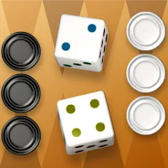 Взломанная Backgammon Online  [МОД Много денег] - стабильная версия apk на Андроид