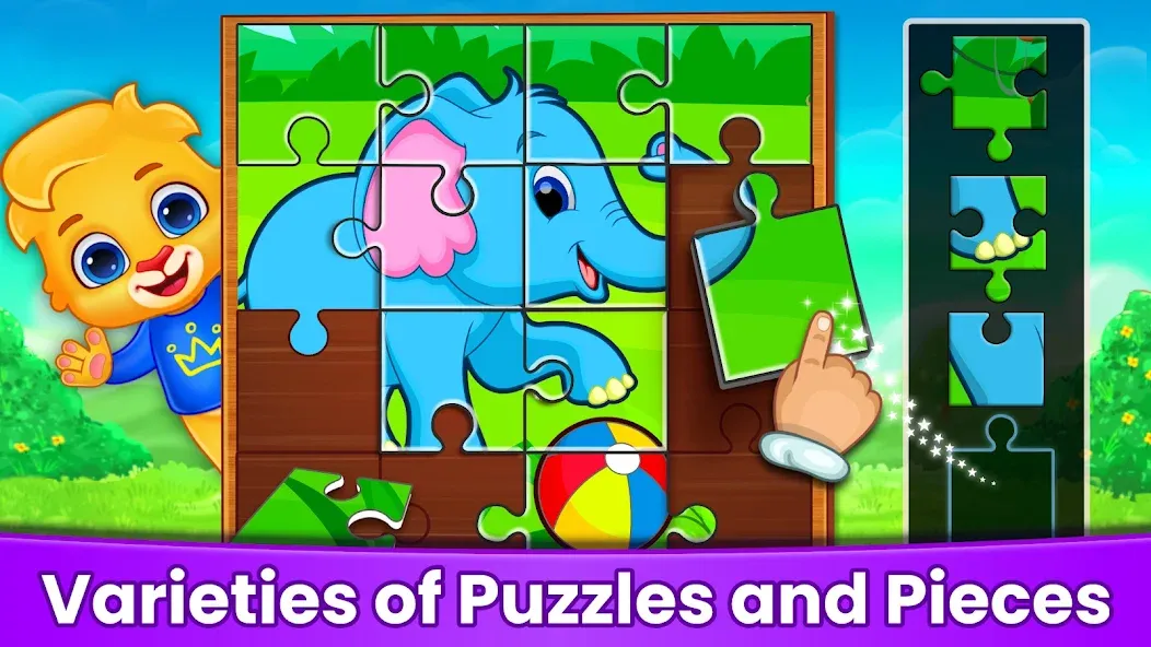 Puzzle Kids: Jigsaw Puzzles  [МОД Unlimited Money] Screenshot 2