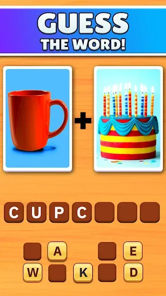 Word Pics - Word Games (Уорд Пикс)  [МОД Все открыто] Screenshot 1
