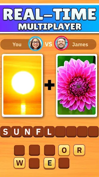 Word Pics - Word Games (Уорд Пикс)  [МОД Все открыто] Screenshot 3