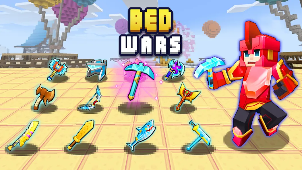 Bed Wars Lite (Бед Варс)  [МОД Все открыто] Screenshot 5