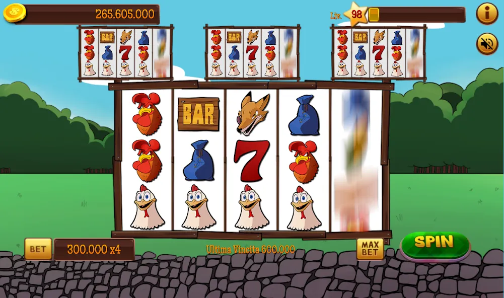 Slot Gallina 4 (Слот Галлина 4)  [МОД Много денег] Screenshot 3