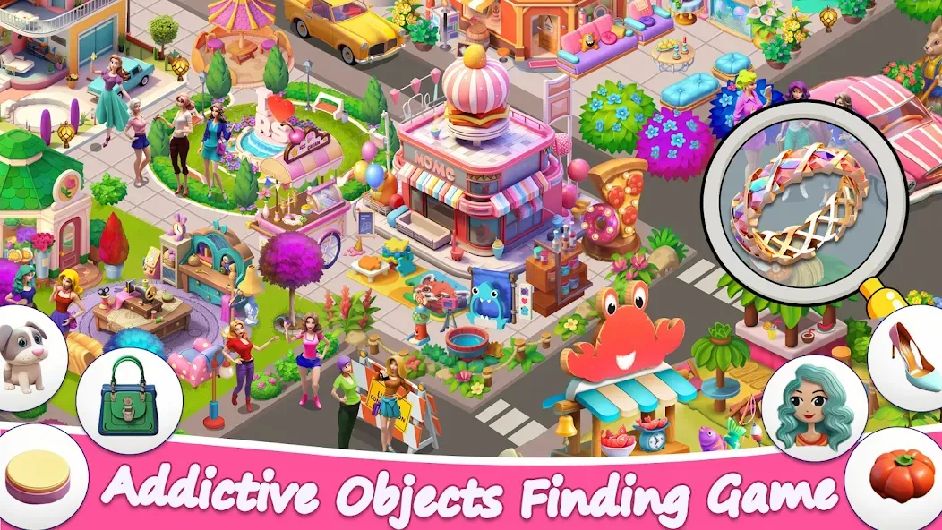 Find It Hidden Objects Games (Скавенджер Хант)  [МОД Много монет] Screenshot 4