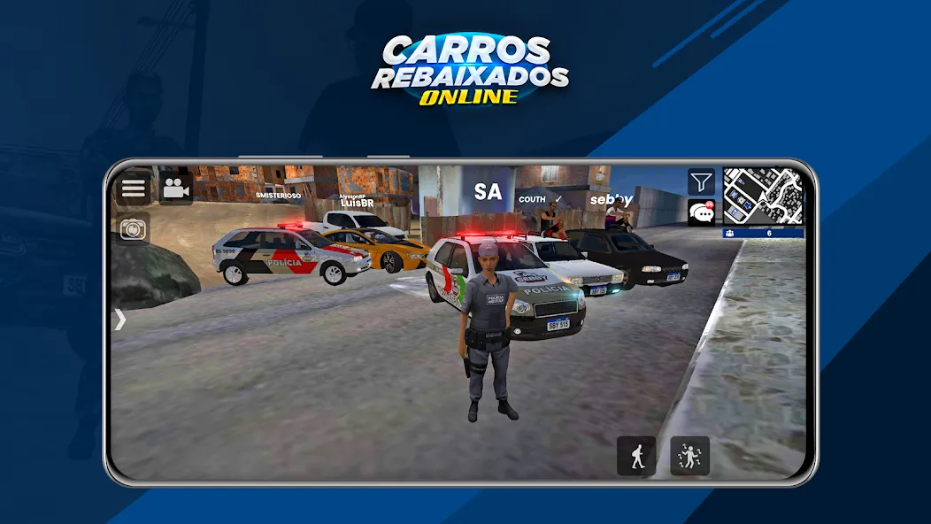 Carros Rebaixados Online (Каррос Ребайшадос Онлайн)  [МОД Unlimited Money] Screenshot 5