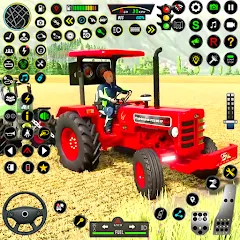 Взлом Indian Tractor Simulator Games  [МОД Бесконечные монеты] - полная версия apk на Андроид