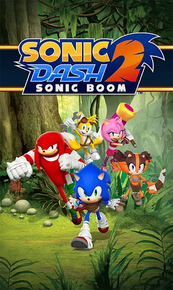 Sonic Dash 2: Sonic Boom Run (Соник Дэш 2)  [МОД Mega Pack] Screenshot 1