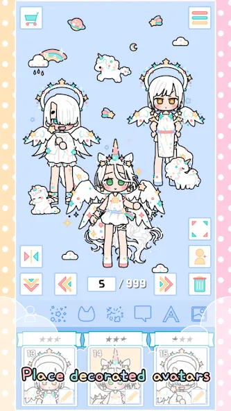 Pastel Friends : Dress Up Game  [МОД Все открыто] Screenshot 4