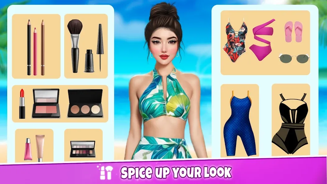 Fashion Artist: Makeup Game  [МОД Много денег] Screenshot 5