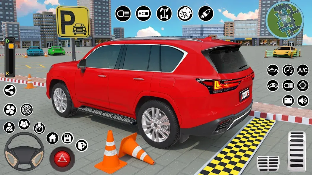 Real Car Parking : Prado Games  [МОД Много монет] Screenshot 1