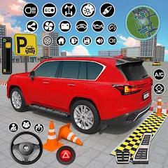 Скачать взломанную Real Car Parking : Prado Games  [МОД Много монет] - полная версия apk на Андроид