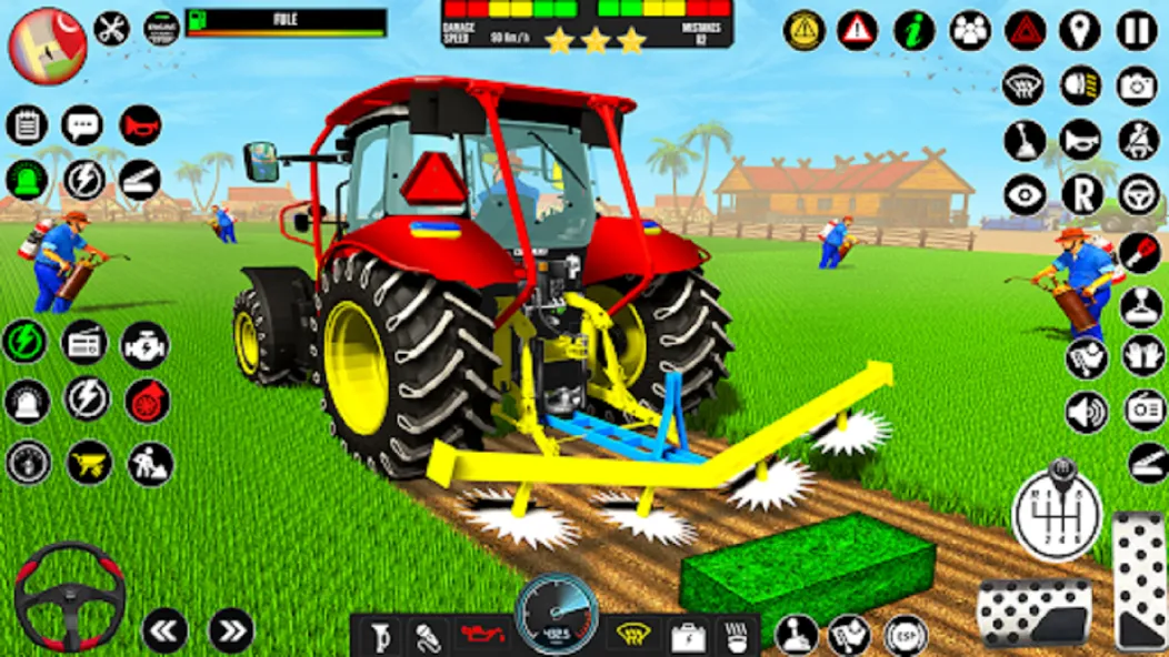 Indian Tractor Driving Game 3D (Фарминг Геймс)  [МОД Menu] Screenshot 5